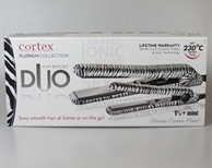 DUO set ceramic hair straighteners zebra model   straightener stand for free
