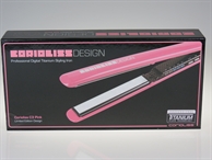 Титановый выпрямитель волос С3,цвет розовый + серум 100 мл в подарок